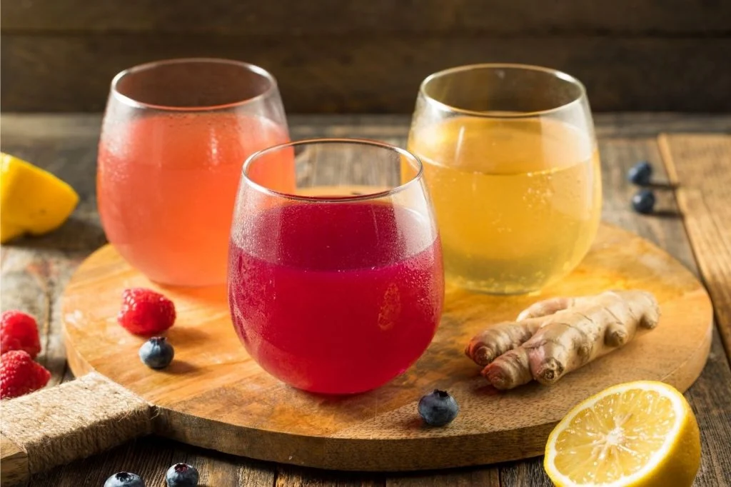 Beer Alternatives Boozy Alcoholic Hard Kombucha Cider