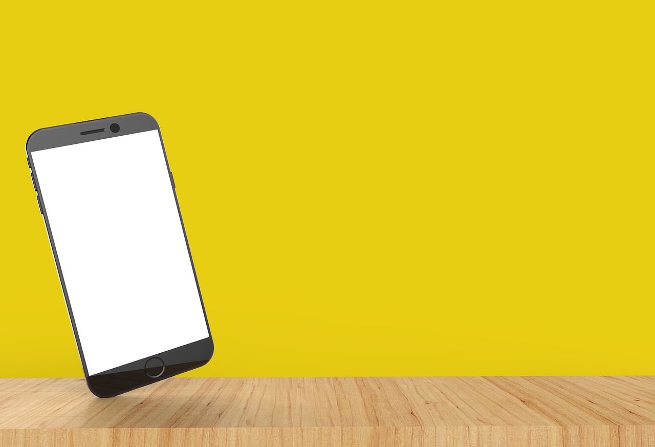 phone on a wooden table during a break